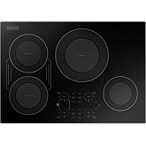 Empava Flex 30&ldquo; Induction Cooktop 4 Burner, Drop-in, Hardwired | cTUVus Certification, Bridge-SYNC, Auto RapidHeat, 3 Preset Modes, 17 Power Levels+Boost, Glide-touch Controls, Pan Sensor