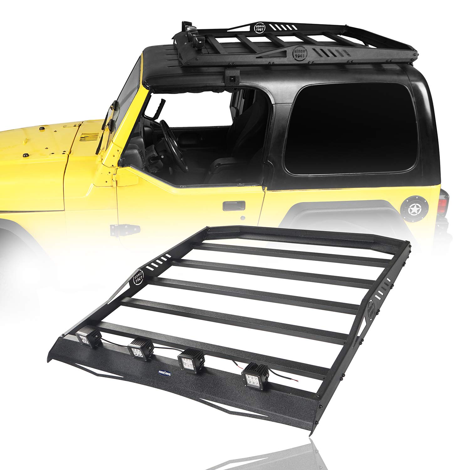 Rack Basket Barricade Roof Rack Tj Wrangler Tj Kargo Master Jeep