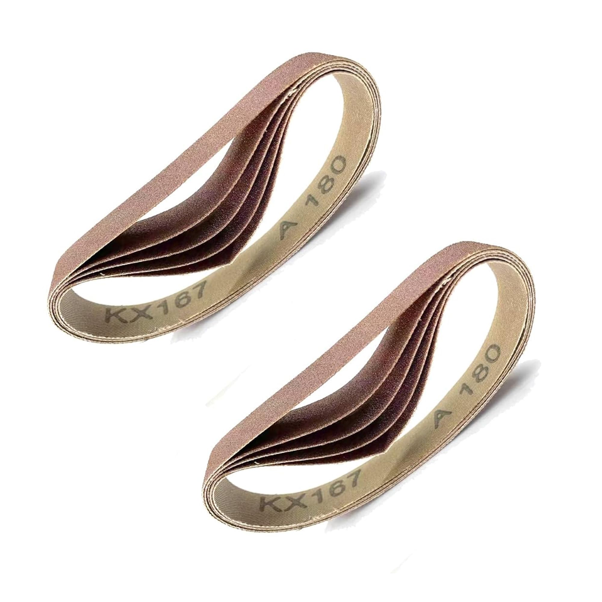 10-Pack 180 Grit Sanding Belts – Ultra Fine Replacement Belts for Electric Knife Sharpener, 300 x 20mm, Precision Polishing Strips for Professional Sharpening