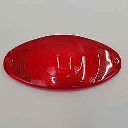 1939-1948 Harley Cat Eye Tail Light Replacement RED