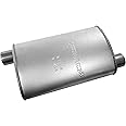 Walker Quiet-Flow SS 21690 Direct Fit Exhaust Muffler 2.25" Inlet (OD) 2.25" Outlet (ID) for Ram 1500