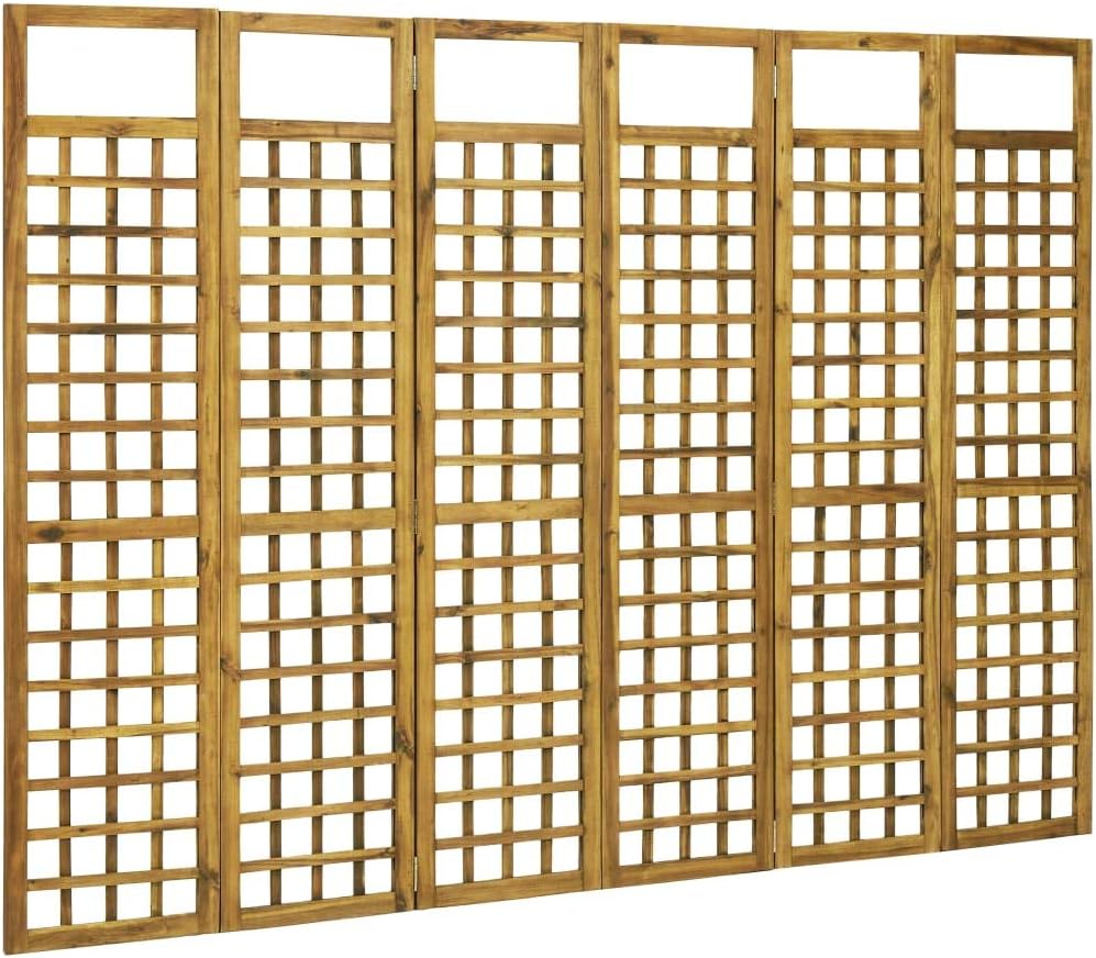 Traliccio In Legno Espandibile A V – 140x70 Cm, Per Piante Rampicanti E Recinzione, Naturale - Foto 6