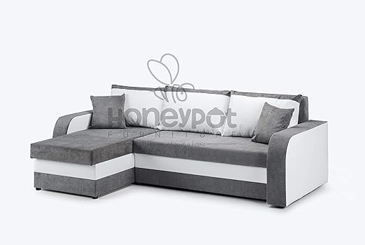 Honeypot Sofa Kris Universal Sofa Bed Faux Leather Fabric
