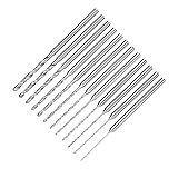 uxcell 12Pcs Mini Twist Drill Bit