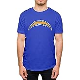 Hybrid Sports NFL - Los Angeles Chargers - Distressed Team Logo - Men's and Women's Short Sleeve T-Shirt - Size 2 X-Large Los Angeles Chargers - Royal Blue