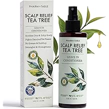 Leave In Conditioner Spray - Tea Tree Scalp Treatment - Anti-Dandruff and Dry &amp; Itchy Scalp Treatment, Hydrating &amp; Medicated