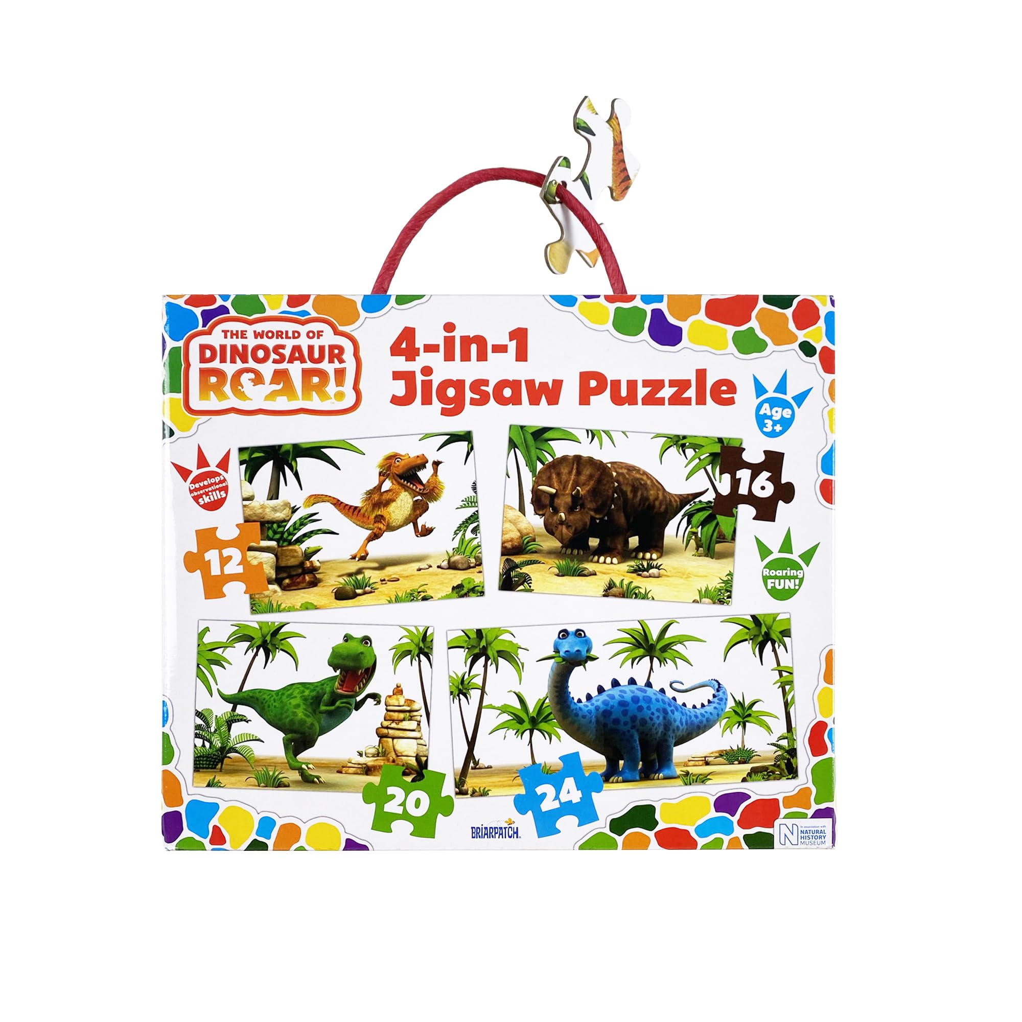 DINOSAUR ROAR 4:1 PUZZLE