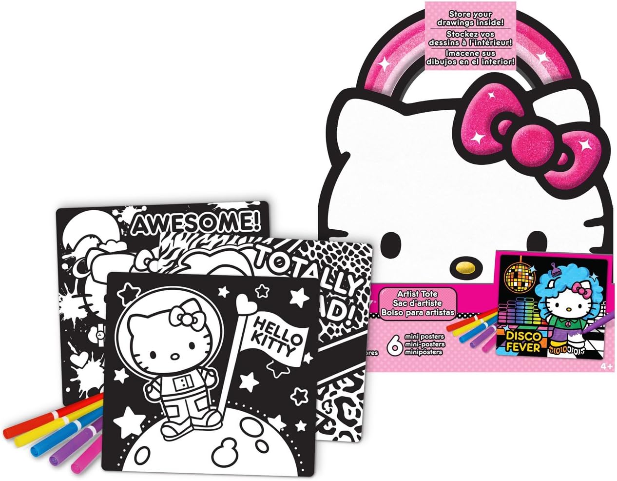 Hello Kitty Mini-Poster Artist Tote Set
