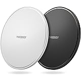 THREEKEY 2 Pack Wireless Charger, 10W Qi-Certified Wireless Charging Pad Compatible with iPhone 12/12 Mini/12 Pro Max/11 Seri