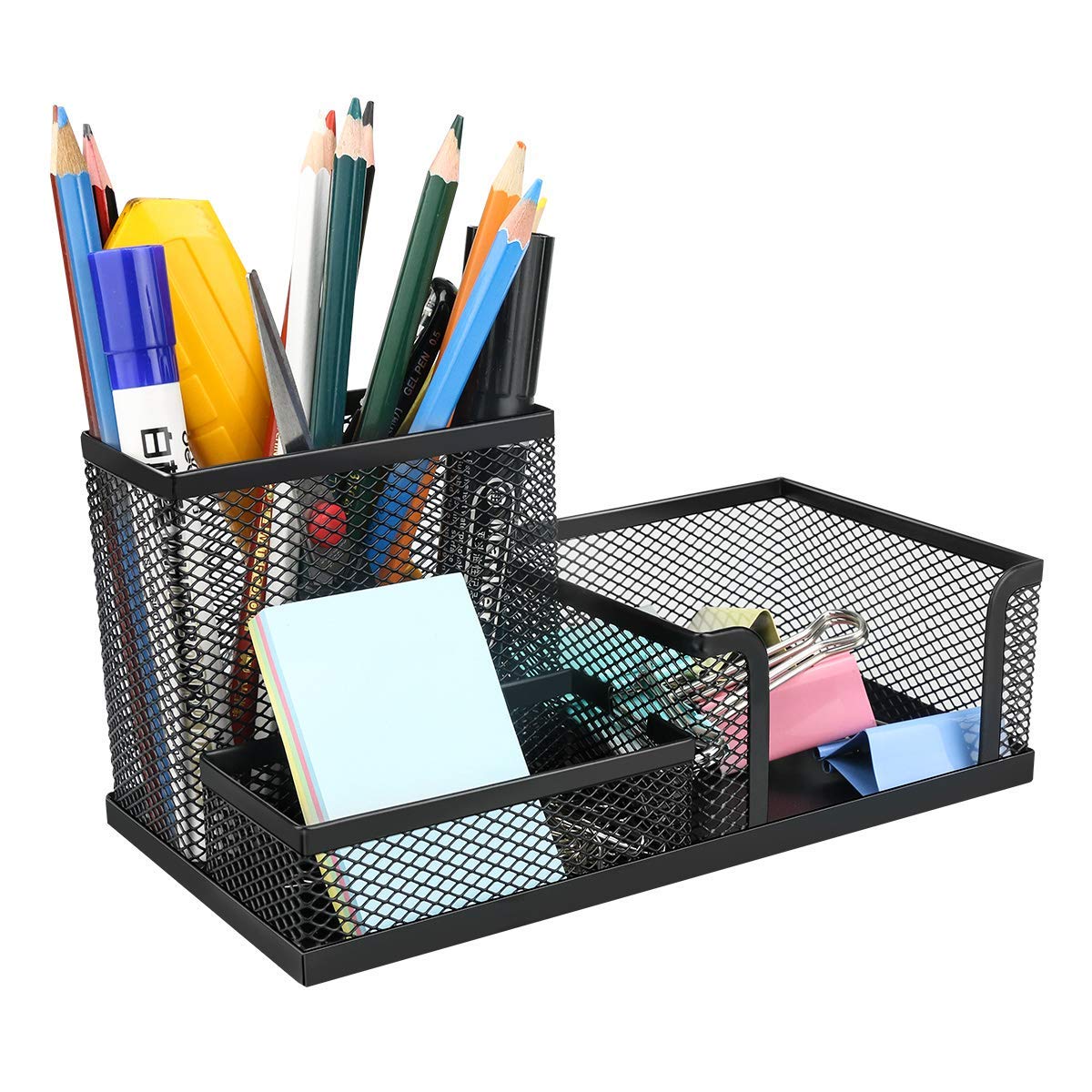 11 Best Office Desk Organizer for Students and Professionals 7 Mesh Stationary Organizer