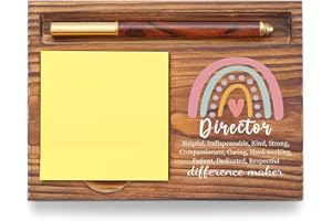 YODOCAMP Director Gift Sticky Note Holder, Film School Student Gift, Thank You Appreciation Gifts for Director, Phd Graduation Gift Self-Stick Note Pad Holders TZP63