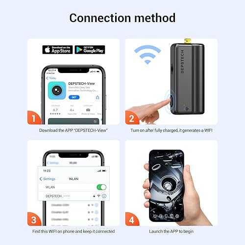 Depstech Wireless Endoscope Depstech Android App DEPSTECH WiFi