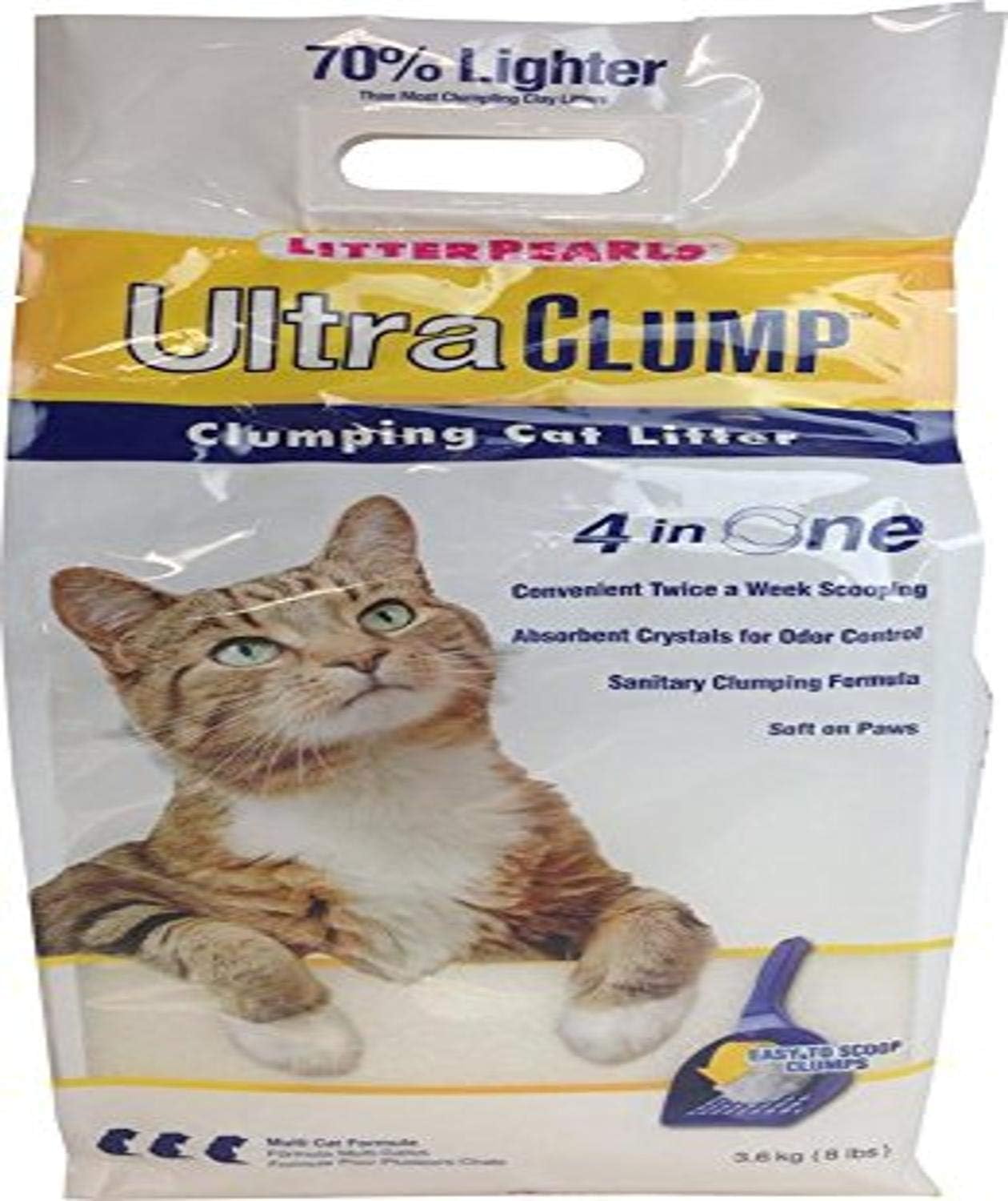 Litter Pearls Ultra Clump Cat Litter, 3.6 kg Amazon.co.uk Pet Supplies
