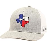 ARIAT R112 Texas Oil Derrick Logo Snapback Grey One Size