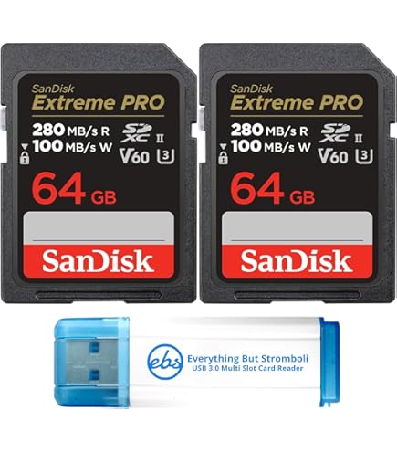 Amazon.com: SanDisk (5 Pack) SDXC Memory Card 64GB UHS-II Extreme