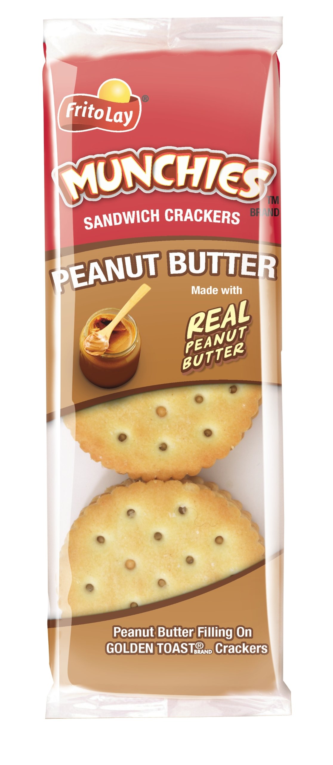 Amazon.com: Munchies Sandwich Crackers Peanut Butter 11.36 Oz (Pack of 6)