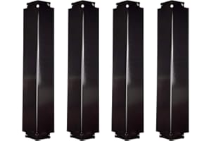 LS'BABQ Replace Parts Porcelain Steel Heat Plate Replacement for Select Gas Grill Models, Charbroil and Others,(16" X 3 13/16")