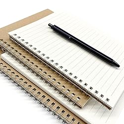 2 Pack College Ruled Notebook, Soft Yellow Cover