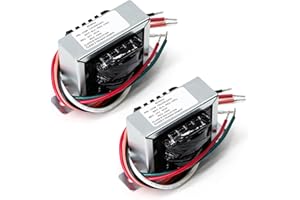 Hipoilk 24V Transformer Furnace HVAC Replacement for Supco SXT105, Jard 4031F, Packard PF42440, White-Rodgers 90-T40F3, Honeywell AT140A1018, Primary 120, 208, 240V Secondary 24V, 2 Pack