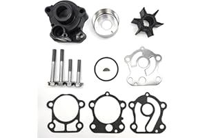 FREPURDO Water Pump Impeller Kit for Yamaha 692-W0078-02-00 - OEM Impeller Repair Kit for 60-90HP 2-Stroke Outboard Motors, Fits 70TLR, 75TLR, 90TLR, F90TLR Engines with Gaskets