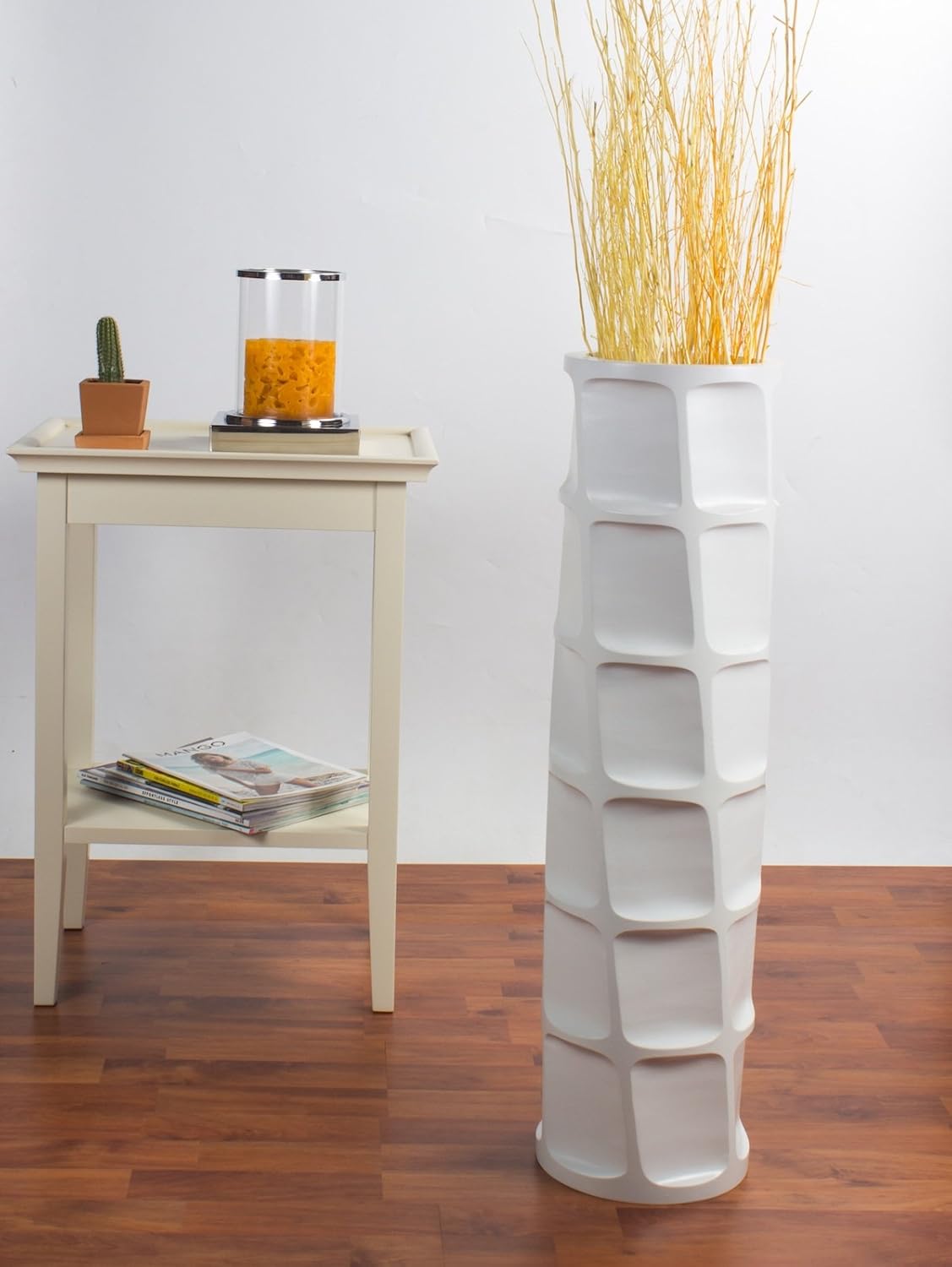 Leewadee Grand Vase à Poser au Sol Vase à Poser au Sol pour Branches