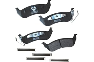 Bendix Premium SBM932 Semi-Metallic Rear Brake Pads for Ford Crown Victoria 2011-2003, Grand Marquis 2004-2003, Lincoln Town Car 2011-2003, Mercury Grand Marquis 2011-2003, Marauder 2004-2003