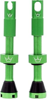Peaty's x Chris King MK2 Tubeless Valves 7075 Emerald 42mm Presta