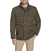 Tommy Hilfiger Men's Stand Collar Four-pocket Field Jacket