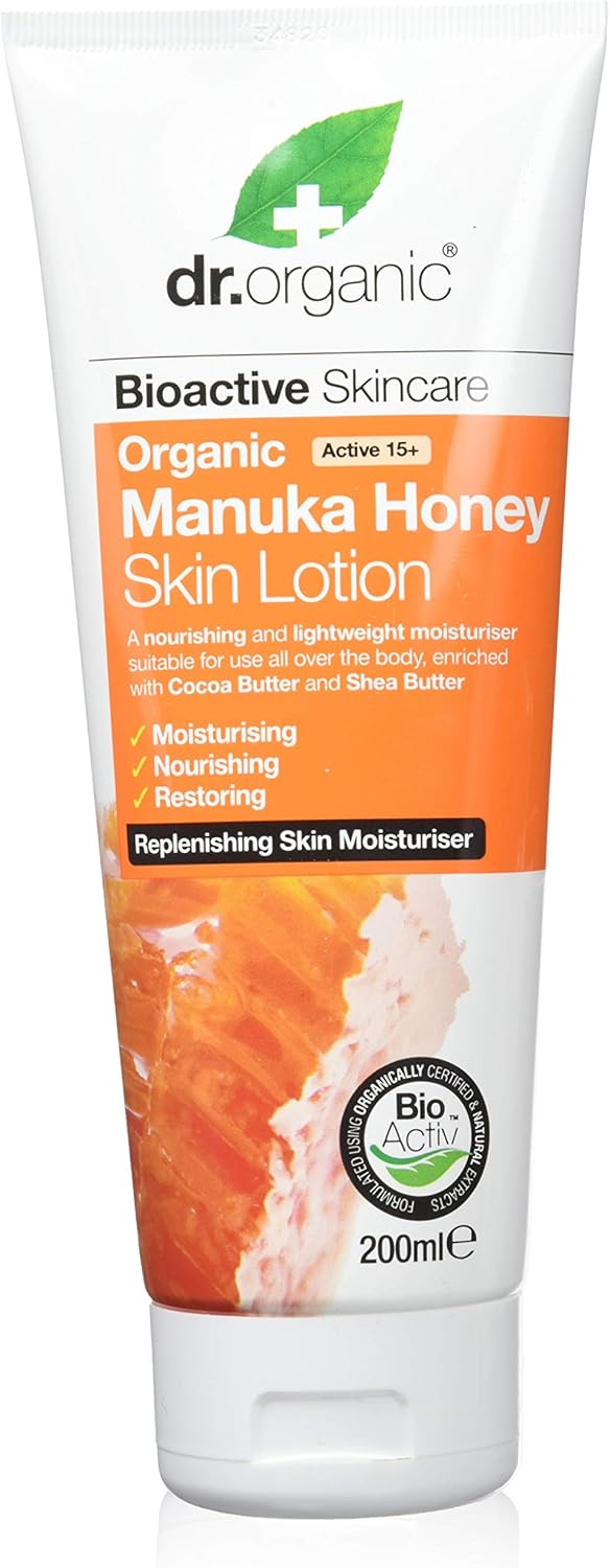 Organic Manuka Honey Skin Lotion 200ml Amazon.co.uk Health & Personal
