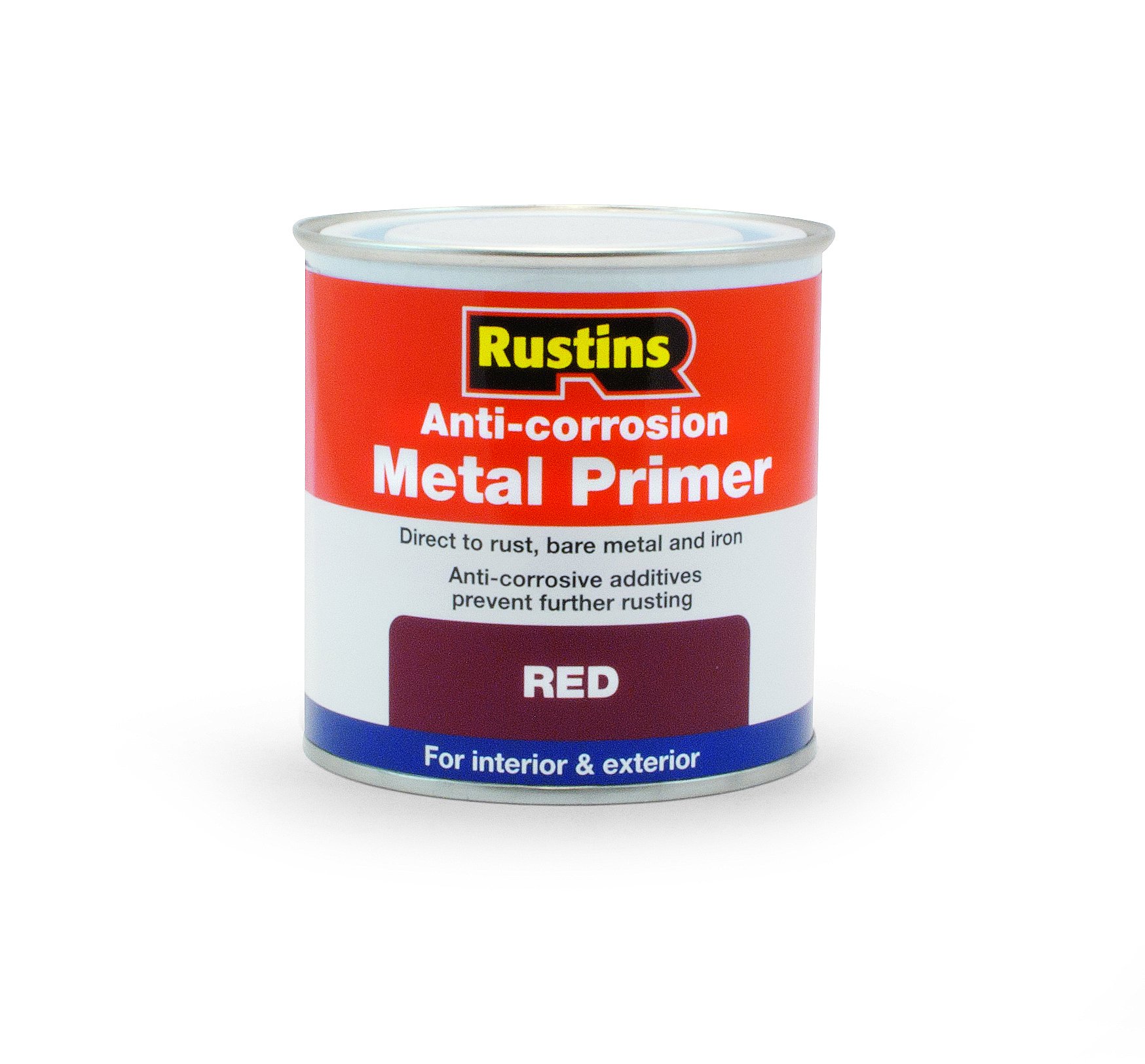 Rustins Anti-Corrosion Metal Primer Red 1L