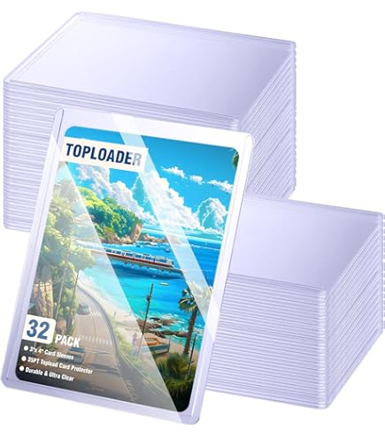 pokemon card hard plastic sleeves hard card sleeves for pokemon 150 Pcs Trading Card Sleeves, 50Pcs 76 x 101mm 35PT Hard