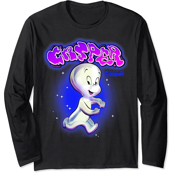 Amazon.com: Casper the Friendly Ghost Graffiti Zip Hoodie