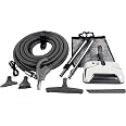 Cen-Tec Systems Zentralstaubsauger-Powerhead Set – Für Teppich & Hartboden, 90 Cm Schlauch, Mit Doppeldüse