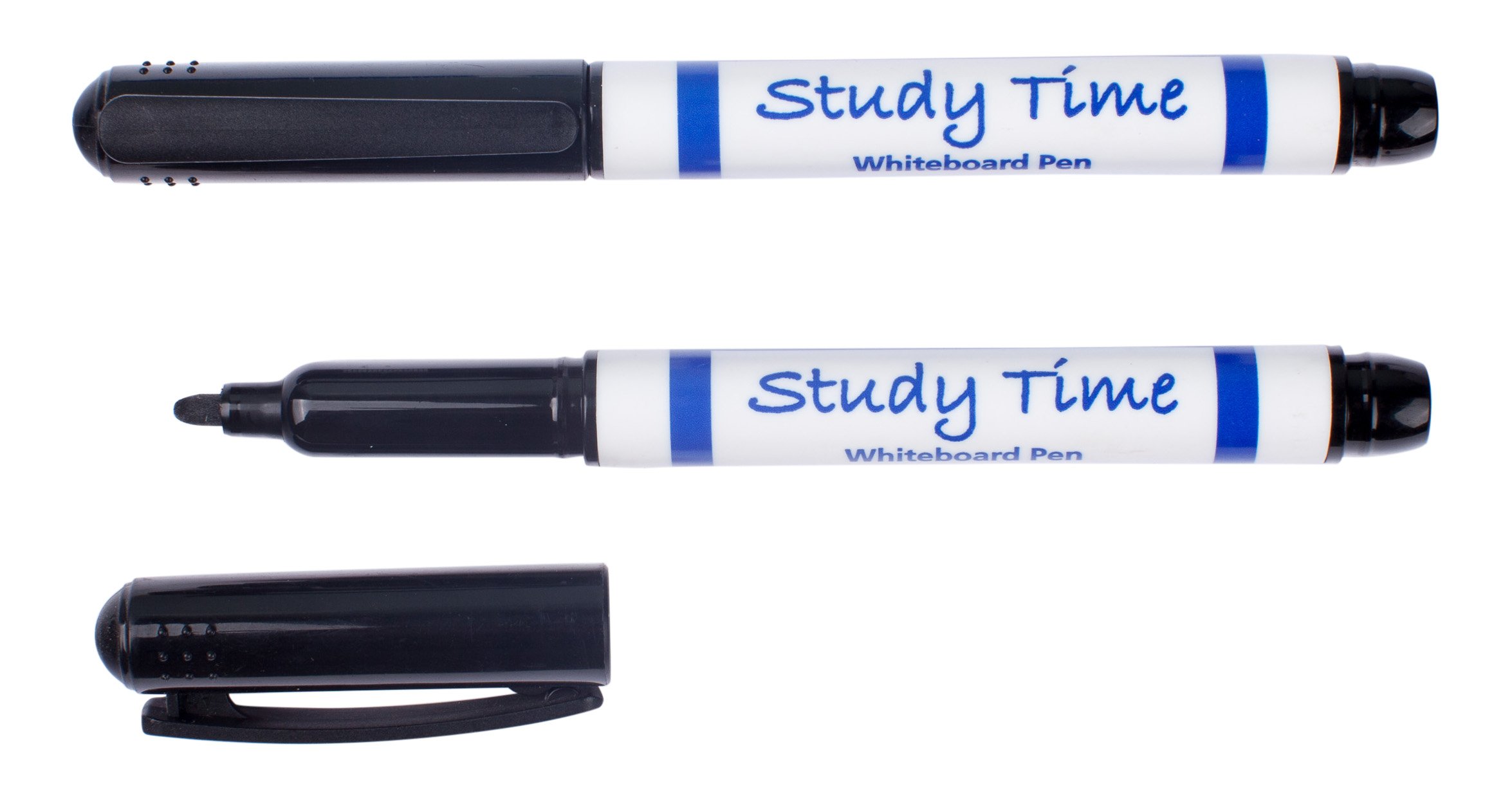 Study Time Dry Wipe Pens - Black (Pack of 36)