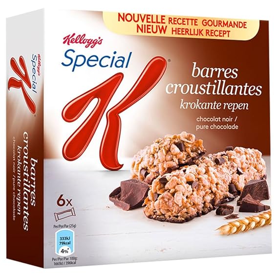 Kellogg S Special K Special K Bar Ca C A C Ales Chocolate Black
