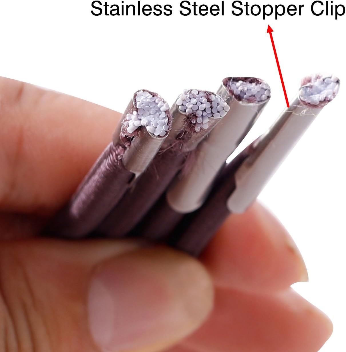 Kecuco 4 Pcs Replacement Cords (Brown) for Zero Gravity Chair, Replacement Laces for Recliners Zero Gravity Chairs Repair Kit for Lounge Chair/Anti Gravity Chair(Brown): Kitchen & Dining