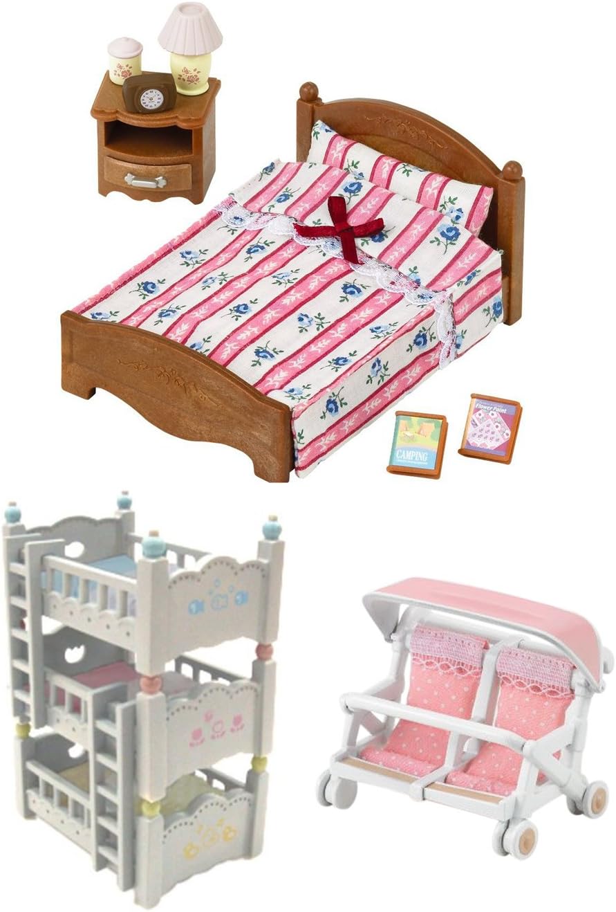 sylvanian double bed