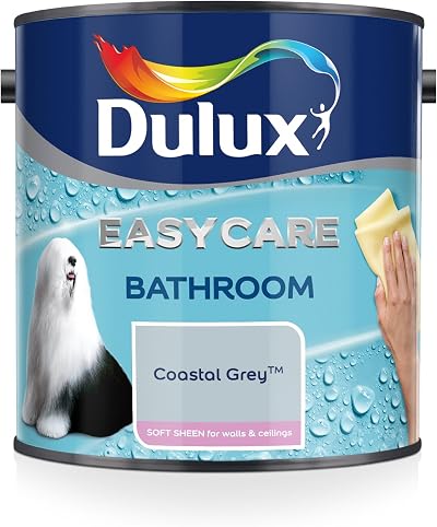 Dulux Easycare Bathroom Soft Sheen Emulsion Coastal Grey 2.5 L