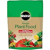 Miracle-Gro Water Soluble Tomato Plant Food, 3 lb. | 18-18-21 NPK Fertilizer for Tomatoes and Vegetables, Promotes Bountiful Harvests, Vegetable Plant Fertilizer