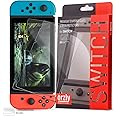 Orzly Glass Screen Protectors Compatible with Nintendo Switch - [2X Screen Guards - 0.24mm] for 6.2 Inch Tablet Screen }