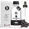 Dolce Flav Blackberry Extract - 2 Ounce Water-Soluble Multipurpose Flavoring Ideal for Baked Goods, Beverages, Coffee, Desserts & Ice Cream - Perfect Kitchen Gift for Holidays