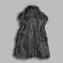 LISTHA Vest Jacket Womens Wool Vest Faux Fur Vest