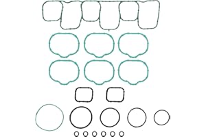 Wollvon Lower and Upper Intake Manifold Gasket Set MS97118-1 Compatible with Ford Edge Explorer F-150 Flex Taurus Mustang Transit-150 Transit-250 Transit-350 HD Lincoln MKS MKT MKX MKZ