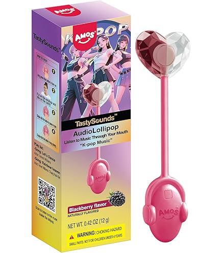 Amazon.com : Amos Music Lollipop Candy, Audio Singing Lollipop