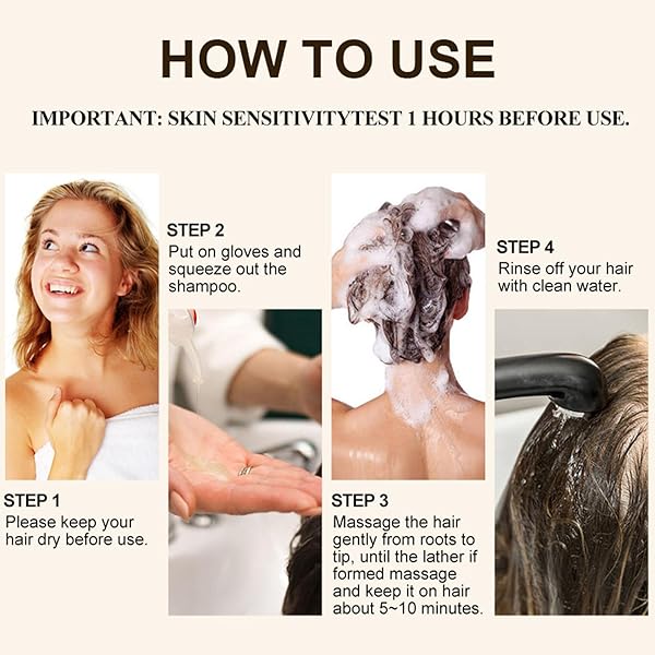 LUXECOLORS HAIR DYE SHAMPOO FOR GRAY COVERAGE 3 IN 1 HAIR COLOR SHAMPOO NATURAL 16.9 FL OZ FOR WOMEN & MEN (LIGHT BROWN)