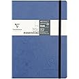 Clairefontaine 'Age Bag' Thread-Bound Notebook, A5, Dot, 192 Pages - Blue