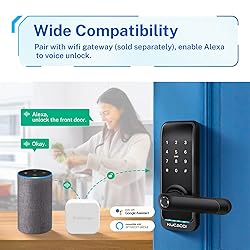 Keyless Entry Smart Lock with Handle: Kucacci Smart