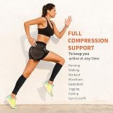 Cambivo 2 Pairs Calf Compression Sleeve Men Women Shin Splint Support view 4