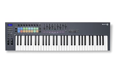 Novation FLkey 61 MIDI Keyboard - Seamless FL Studio Integration with Chord Mode and Scale Mode. All the software you need for Music Production