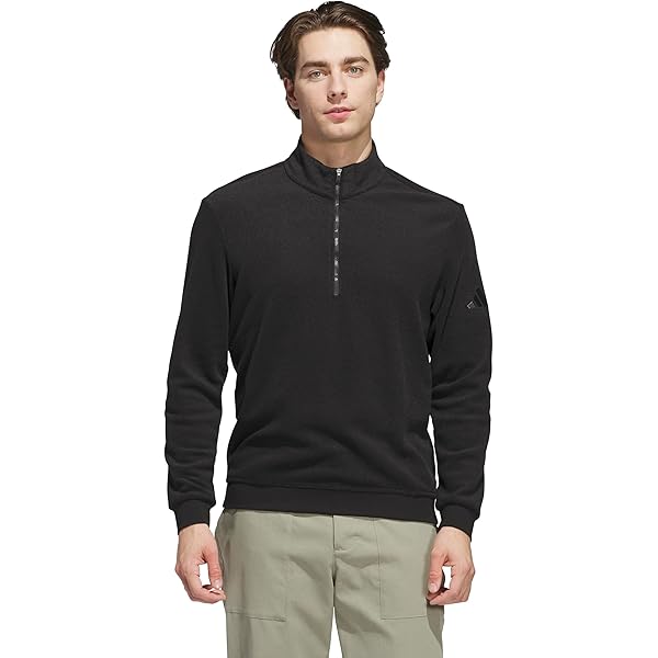 adidas Half Zip Aeroready Golf Jacket S at Amazon Men's Clothing store
